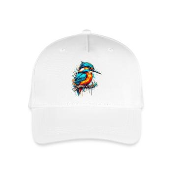 Martin-pêcheur - Casquette de baseball bio Enfant - blanc - Devant