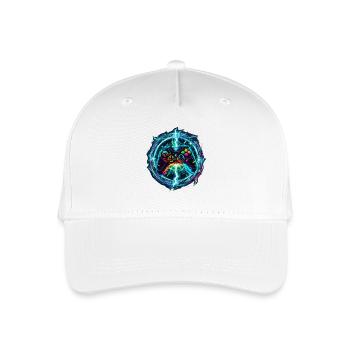 Galactic Gaming Controller - Organic Kids’ Baseball Cap - white - Front