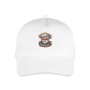 Coffee Hit Cache Miss - Organic Kids’ Baseball Cap - white - Front