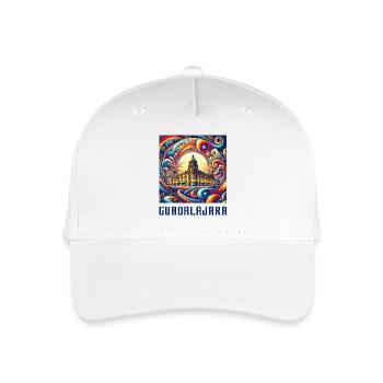 Guadalajara Mexico abstract design - Organic Kids’ Baseball Cap - white - Front