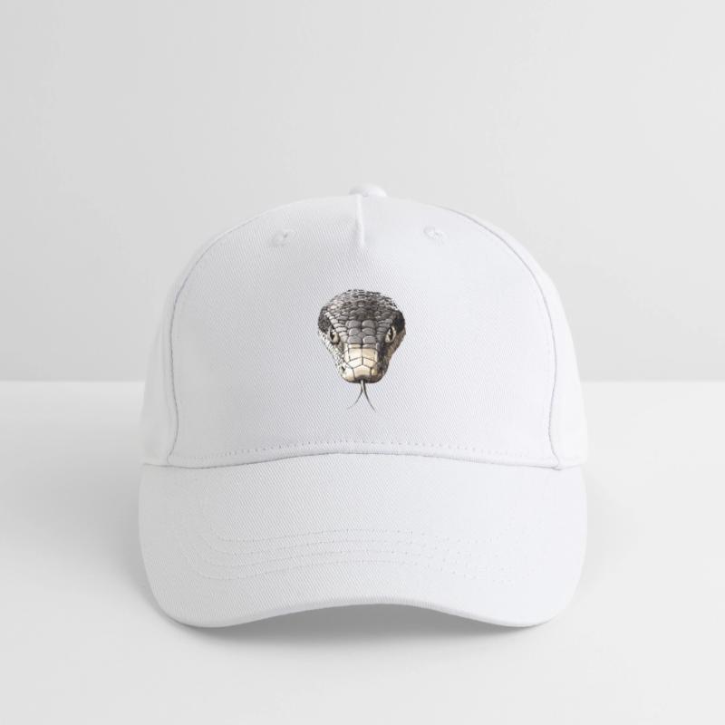 Serpent Python Cobra Mamba Serpent à sonnettes Serpent Casquette de baseball bio Enfant