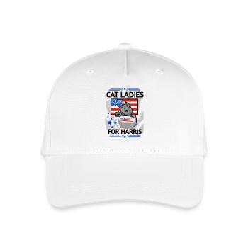 Meine Damen für Herris. Cat ladies - Kinder Bio Basecap - Weiß - Vorne