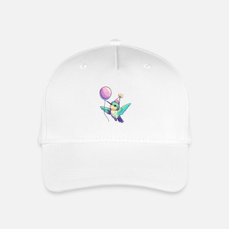 colibri oiseau anniversaire bébé - Casquette de baseball bio Enfant - blanc