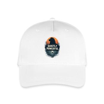 INTROVERTIERT - Kinder Bio Basecap - Weiß - Vorne
