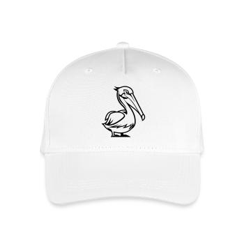 Bande dessinée Pelikan - Casquette de baseball bio Enfant - blanc - Devant