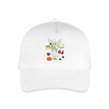 heavenly cook cook cooks culinary art vegetables angel - Organic Kids’ Baseball Cap - white - Front