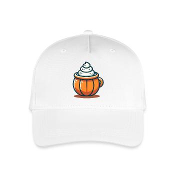 Kürbistasse - Kinder Bio Basecap - Weiß - Vorne