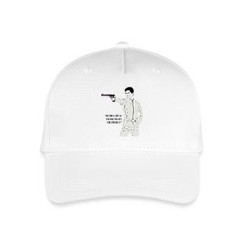 Illustration d’inspiration classique - Casquette de baseball bio Enfant - blanc - Devant