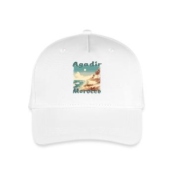 Agadir Morocco South Seas Mediterranean Holidays North Africa - Organic Kids’ Baseball Cap - white - Front