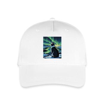 Aurora Feline Watcher - Kinder Bio Basecap - Weiß - Vorne