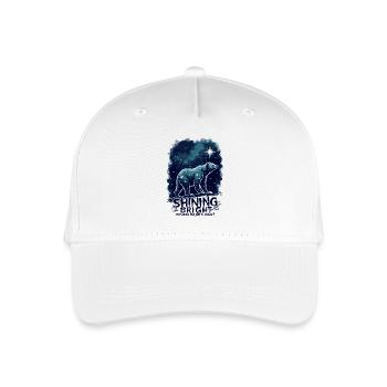 GROßER BÄR - Kinder Bio Basecap - Weiß - Vorne