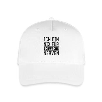 Je ne suis pas pour les âmes sensibles - Casquette de baseball bio Enfant - blanc - Devant