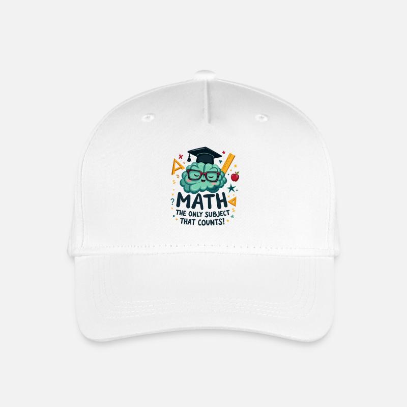MATHEMATIK - Kinder Bio Basecap - Weiß