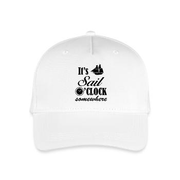Sailing Water Sports Wind - Organic Kids’ Baseball Cap - white - Front