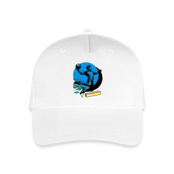 Handball Handballer - Kinder Bio Basecap - Weiß - Vorne