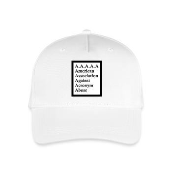 T shirt A A A A A - Casquette de baseball bio Enfant - blanc - Devant