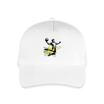 Handball Handballer - Kinder Bio Basecap - Weiß - Vorne