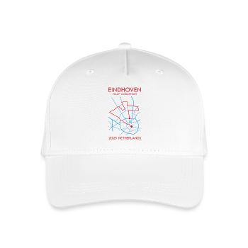 Eindhoven, Halbmarathon – 2025 - Niederlande - Kinder Bio Basecap - Weiß - Vorne