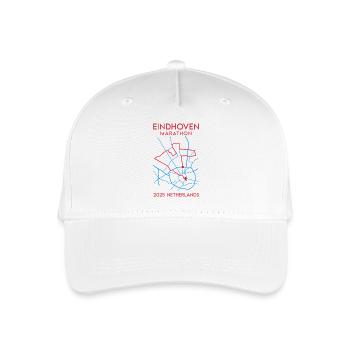 Eindhoven, Marathon – 2025 - Niederlande - Kinder Bio Basecap - Weiß - Vorne