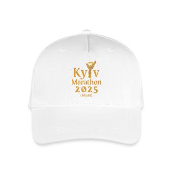 Kyiv Marathon – 2025 – Ukraine - Kinder Bio Basecap - Weiß - Vorne