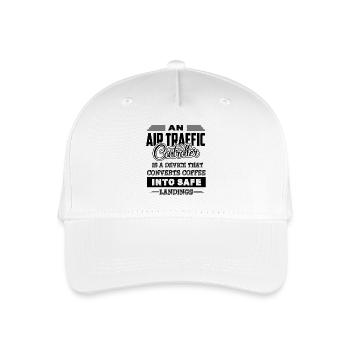 Air Traffic Controller - Organic Kids’ Baseball Cap - white - Front