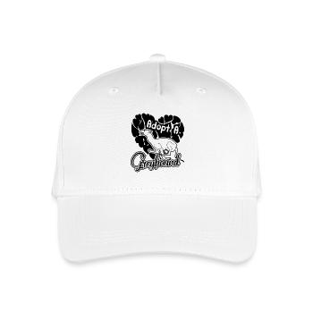 Adopt a Greyhound - Organic Kids’ Baseball Cap - white - Front