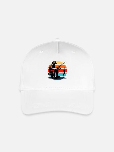 Angler - Kinder Bio Basecap - Weiß