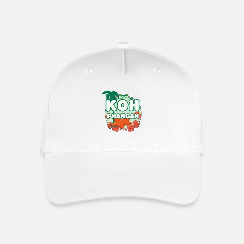 K8h Pha-ngan Insel - Kinder Bio Basecap - Weiß