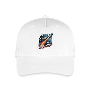TRÄUME-JÄGER - Kinder Bio Basecap - Weiß - Vorne