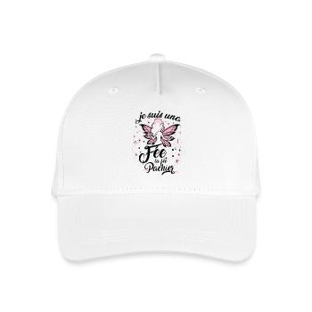 Je Suis Une Fée La Fée Pachier - Casquette de baseball bio Enfant - blanc - Devant