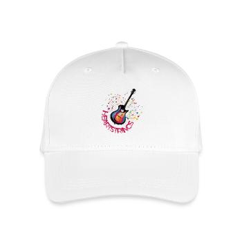 Couch Guitarist | Electric guitar - Organic Kids’ Baseball Cap - white - Front