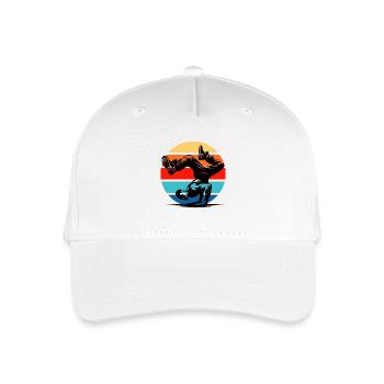 Breakdance - Casquette de baseball bio Enfant - blanc - Devant