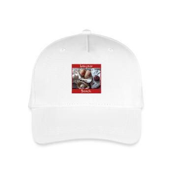 Shells Photo - Organic Kids’ Baseball Cap - white - Front