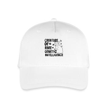 Corgi Shirt Creature Of Rare Genetic Intelligence - Organic Kids’ Baseball Cap - white - Front