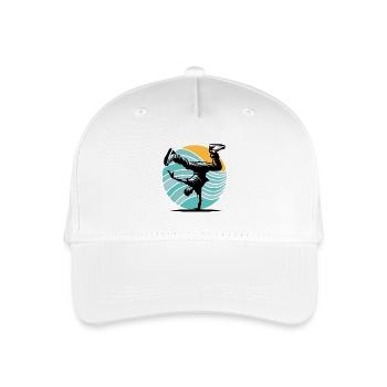 Breakdance - Kinder Bio Basecap - Weiß - Vorne