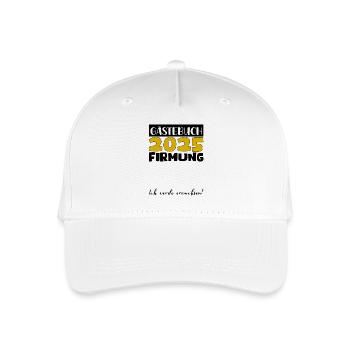 Confirmation 2025 Guestbook Gift Girl Boys - Organic Kids’ Baseball Cap - white - Front