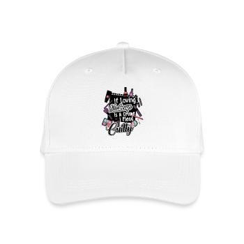 Makeup Artist Shirt If Loving - Organic Kids’ Baseball Cap - white - Front
