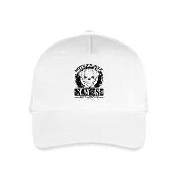 Maltese Are Awesome - Organic Kids’ Baseball Cap - white - Front