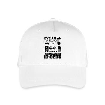 Eye Am An Optometrist - Organic Kids’ Baseball Cap - white - Front