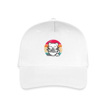 Anime Ramen Nourriture Drôle Cadeau Design - Casquette de baseball bio Enfant - blanc - Devant