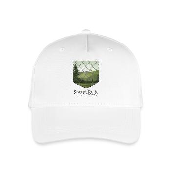 PROTECT THE FOREST - Organic Kids’ Baseball Cap - white - Front