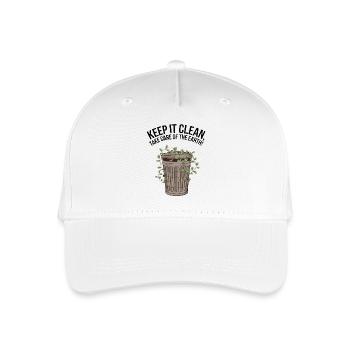 GARBAGE CANS - Organic Kids’ Baseball Cap - white - Front