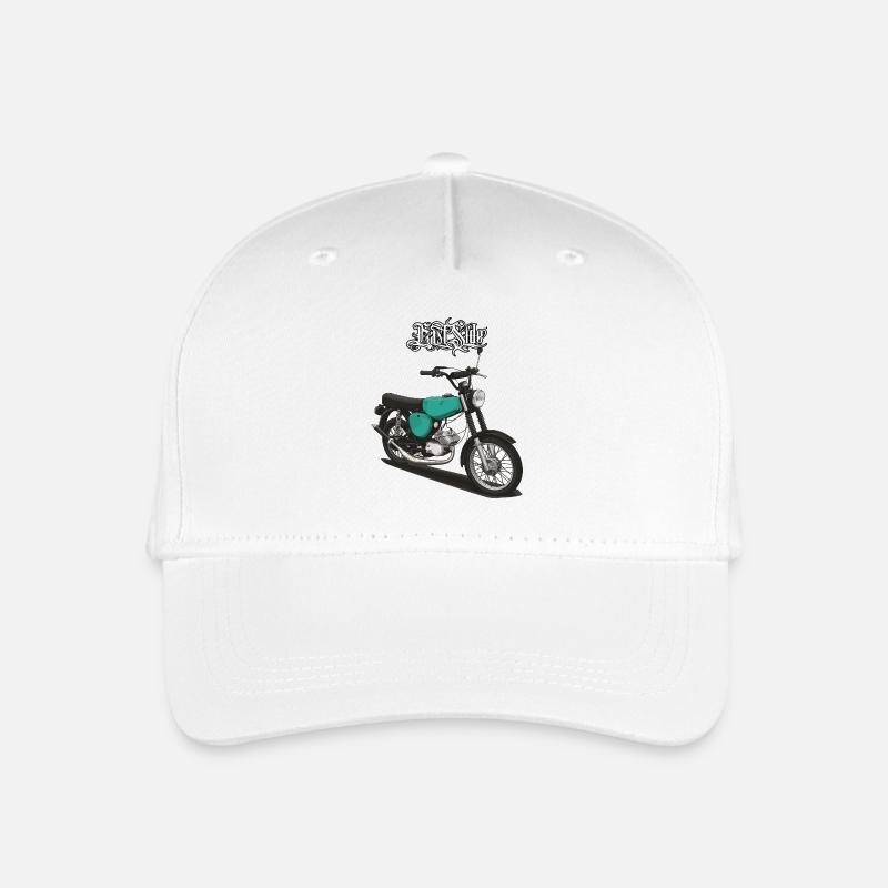 S51 (türkis) // Illustration - Kinder Bio Basecap - Weiß