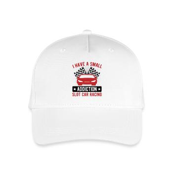 Badass Slot Car Racer Car Drag Racing Gift - Organic Kids’ Baseball Cap - white - Front