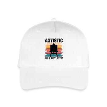 Cool Artist Artistic Isn ́t Stylistic Painter Gift - Organic Kids’ Baseball Cap - white - Front