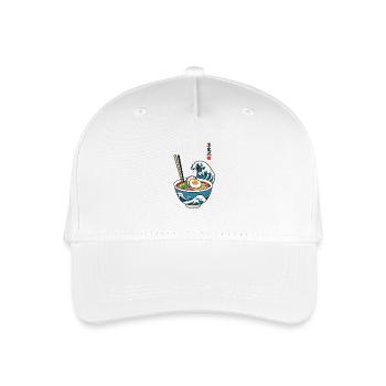 Ramen Ukiyo-e Retro Japanese Aesthetic - Organic Kids’ Baseball Cap - white - Front