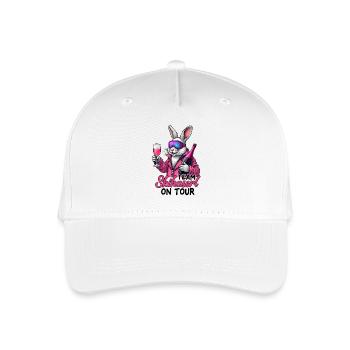 Team Ski Haserl On Tour Après Ski - Organic Kids’ Baseball Cap - white - Front