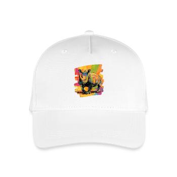 Nashorn - Kinder Bio Basecap - Weiß - Vorne