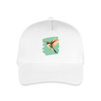 Kolibri - Kinder Bio Basecap - Weiß - Vorne