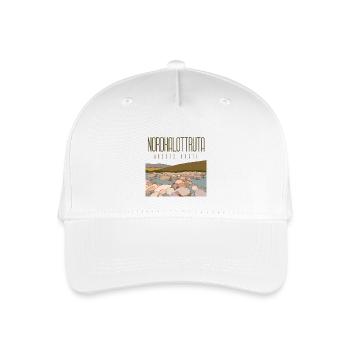 Nordkalottruta - Arctic Trail - Organic Kids’ Baseball Cap - white - Front